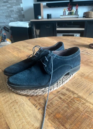 Chaussures de ville en Daim bleu Taille 43, marca: MATTEO ROSSI, estado: Muy bueno, tamaño: 43, 20,00 €, 21,70 € Protección al comprador incluida