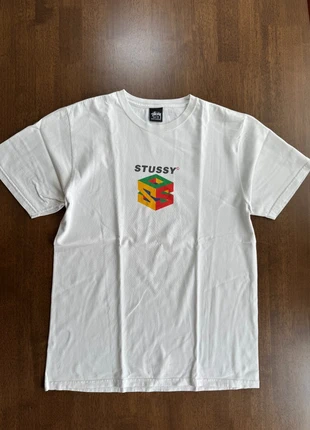 T-shirt Vintage Stussy 'Nintendo Logo' 2023, marque: Stüssy, état: Très bon état, taille: L, 50,00 €, 53,20 € Protection acheteurs incluse