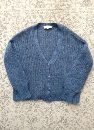 Cardigan pull over col V Sézane neuf laine mohair Femme - XS, merk: Sézane, staat: Heel goed, maat: XS / 34 / 6, € 85,00, € 89,95 inclusief Kopersbescherming