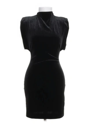 Robe longue en velours noir – soirée / gala / élégante & douce🖤, merk: Zara, staat: Nieuw zonder prijskaartje, maat: M / 38 / 10, € 45,00, € 47,95 inclusief Kopersbescherming