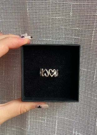 Anello fascia con cuori acciaio inossidabile, marque: anello, état: Neuf sans étiquette, taille: Ajustable, 10,00 €, 11,20 € Protection acheteurs incluse