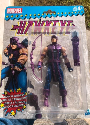 Marvel Legends Hasbro Hawkeye Retro Card Figure Avengers, marca: Hasbro, estado: Novo com etiquetas, tamanho: Prematuro, até 44 cm, €50.00, €53.20 inclui Proteção do Comprador