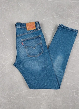 Jean levis 501 CT Femme - Customized Tapered - Bleu - Taille 36 - W26L34, merk: Levi Strauss & Co., staat: Heel goed, maat: S / 36 / 8, € 21,00, € 22,75 inclusief Kopersbescherming