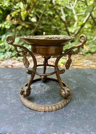 Bougeoir en bronze XIXe siècle, merk: bougeoir en bronze Napoléon III, staat: Goed, € 75,00, € 79,45 inclusief Kopersbescherming Pro