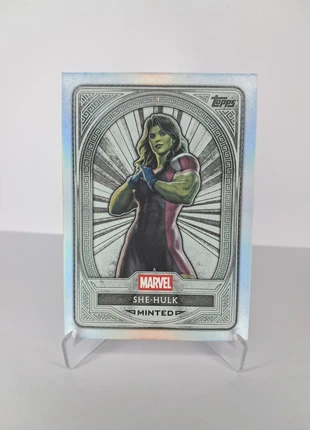 she hulk Topps Marvel Minted – Silver Edition 2025 argent mint, brand: Topps, condition: Very good, €2.00, €2.80 includes Buyer Protection