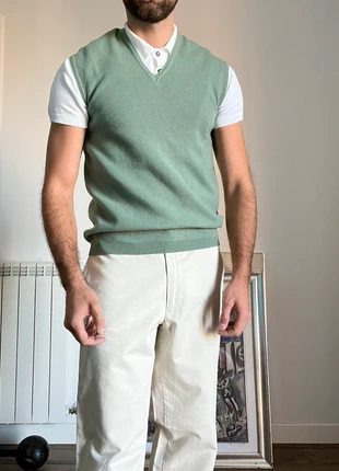 Cardigan in lana vergine verde acqua tg. M, marca: Street, estado: Muito bom, tamanho: M, €5.00, €5.95 inclui Proteção do Comprador