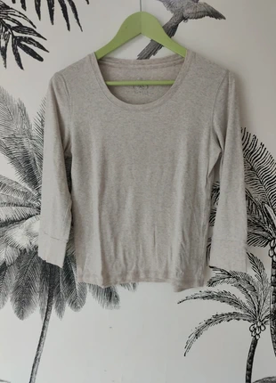 Top Haut Tee Shirt Coton Bio Doux Col Rond Beige | Burton 38 Comme Neuf, brand: Burton, condition: New without tags, size: M / 38 / 10, €19.00, €20.65 includes Buyer Protection