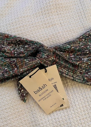 Ba&sh Glitzertop / -headband, brand: Ba&sh, condizioni: Nuovo con cartellino, taglia: Altro, €22.00, €23.80 include la Protezione acquisti