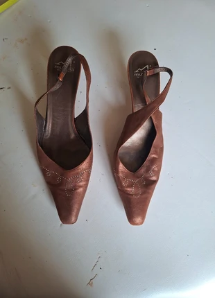 Escarpins à brides., marque: mussela, état: Bon état, taille: 43, 8,00 €, 9,10 € Protection acheteurs incluse