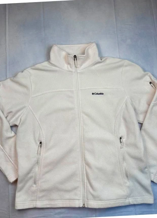 Polaire Full Zip Columbia crème - Femme - Taille XL, état: Très bon état, taille: XL / 42 / 14, 16,00 €, 17,50 € Protection acheteurs incluse