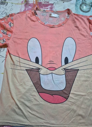 T-shirt nuit bug bunny, marque: sans marque, état: Très bon état, taille: XXL / 44 / 16, 2,00 €, 2,80 € Protection acheteurs incluse