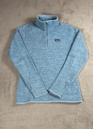 Polaire en 1/4 zip bleue et blanche Patagonia Better Sweater femme taille M, brand: Patagonia, condizioni: Ottime, taglia: M / IT 42 / EU 38, €47.00, €50.05 include la Protezione acquisti Pro