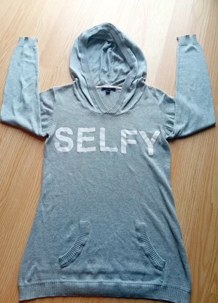💞🎀Sweat à capuche tendance Selfy 2 poches gris, marca: Kiabi, estado: Muy bueno, tamaño: XS / 34 / 6, 6,00 €, 7,00 € Protección al comprador incluida