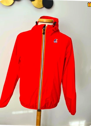K-Way veste coupe vent imperméable kway couleur rouge taille M unisex Trés bon état - 732, brand: K-Way, condizioni: Ottime, taglia: M, €65.00, €68.95 include la Protezione acquisti