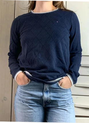 Pull d'hiver Tommy Hilfiger Femme Marine - Taille L, marque: Tommy Hilfiger, état: Très bon état, taille: L / 40 / 12, 15,00 €, 16,45 € Protection acheteurs (Pro) incluse