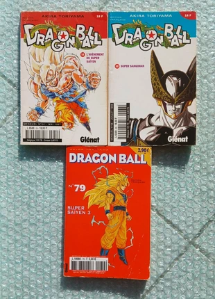 Lot de 3 manga Dragon Ball en édition kiosque, zustand: Gut, 10,00 €, 11,20 € inklusive Vinted-Käuferschutz