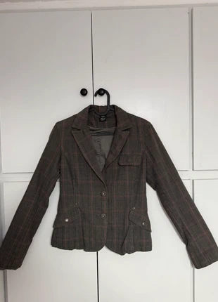 Vintage blazer, marca: Bershka, estado: Muy bueno, tamaño: S / 36 / 8, 6,00 €, 7,00 € Protección al comprador incluida