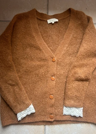 Gilet Sézane Camel, marke: Sézane, zustand: Gut, größe: S / 36 / 8, 43,00 €, 45,85 € inklusive Vinted-Käuferschutz