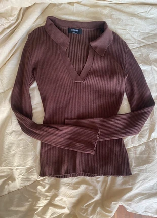 Brown long sleeve top, marque: the work shop, état: Bon état, taille: M / 38 / 10, 3,00 €, 3,85 € Protection acheteurs incluse
