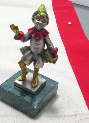 Statua vintage Pinocchio Depose Italy su base in marmo 12,5x5,5 cm, zustand: Sehr gut, 18,00 €, 19,60 € beinhaltet Vinted-Käuferschutz Pro