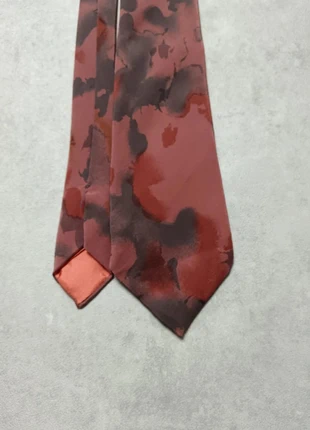 Cravate homme Brummell Pure Soie motif abstrait rouge bordeaux Made in France, marque: Brummell, état: Très bon état, 15,00 €, 16,45 € Protection acheteurs incluse