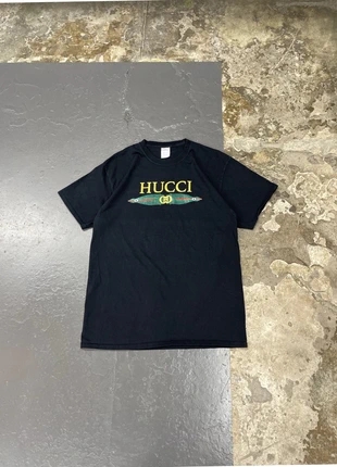 T-shirt USA noir imprimé graphique Vintage, marque: Vintage Dressing, état: Bon état, taille: L, 14,00 €, 15,40 € Protection acheteurs (Pro) incluse