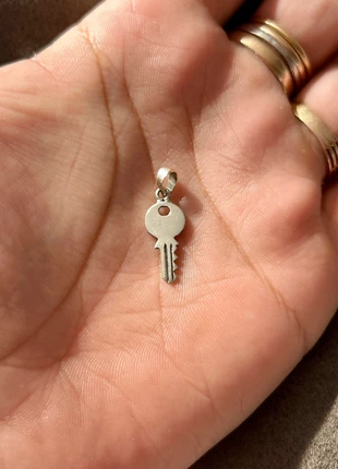Pendentif clef en argent massif, marca: Argent, estado: Muito bom, €15.85, €17.34 inclui Proteção do Comprador Pro
