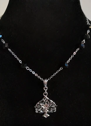 Ace of Spades ~ collana goth con asso di picche 🖤gothic necklace collier gothique, marque: goth, état: Très bon état, 8,90 €, 10,05 € Protection acheteurs incluse