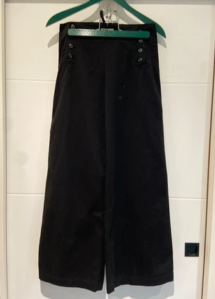 Sublime pantalon à pont vintage 90’ noir coton CLOSED taille 36, merk: Closed, staat: Heel goed, maat: S / 36 / 8, € 29,00, € 31,15 inclusief Kopersbescherming