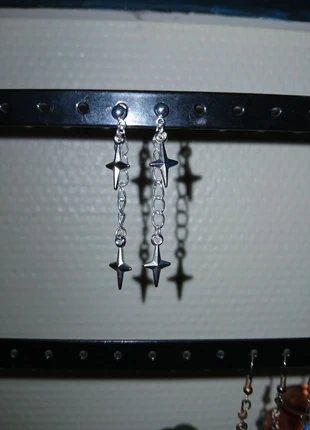 Boucles d'oreilles étoile, marque: Fait Main, état: Neuf avec étiquette, 1,25 €, 2,01 € Protection acheteurs incluse