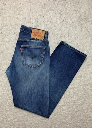 Jean Levi’s 501 W33 L34 (Taille petit W30) Vintage Coupe Droite Denim Bleu Délavé Coton Homme, marke: Levi's, zustand: Sehr gut, größe: W33 | DE 48, 26,00 €, 28,00 € inklusive Vinted-Käuferschutz