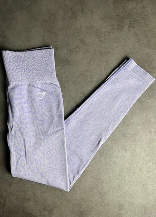 Legging gymshark violet à motifs taille S - Pilâtes / Yoga / Fitness, brand: Gymshark, condition: Very good, size: S / 36 / 8, €20.00, €21.70 includes Buyer Protection Pro