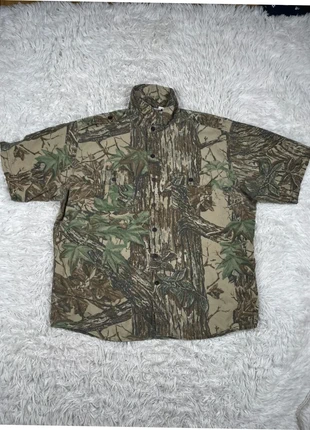 Chemise Realtree Manches courtes Chasse Camo Vintage | Taille : XXL, merk: Realtree, staat: Heel goed, maat: XXL, € 17,90, € 19,50 inclusief Kopersbescherming