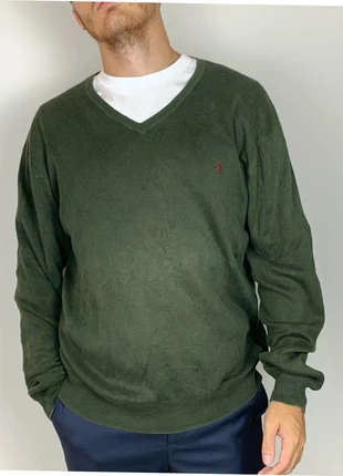 Pull kaki polo Ralph Lauren homme - taille L - Logo Rouge Brodé, marke: Ralph Lauren, zustand: Sehr gut, größe: L, 30,00 €, 32,20 € beinhaltet Vinted-Käuferschutz Pro