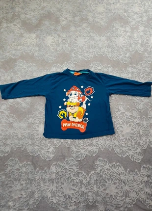 T-shirt manches longues Paw Patrol Nickelodeon - Taille 110 - Bon état, marque: Nickelodeon, état: Bon état, taille: 5 ans / 110 cm, 1,00 €, 1,75 € Protection acheteurs incluse