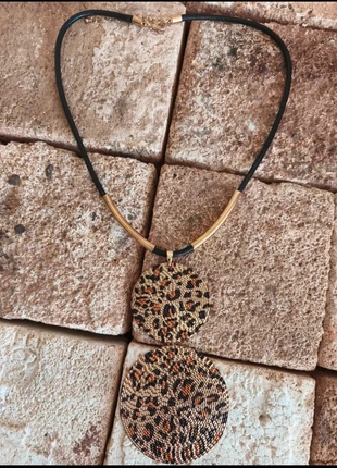 Collar de moda animal print, marca: Local, estado: Nuevo sin etiquetas, 7,00 €, 8,05 € Protección al comprador incluida