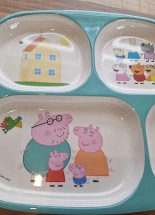 Teller Peppa Wutz, brand: Sonstiges, condizioni: Ottime, taglia: 24-36 mesi / 92 cm, €4.00, €4.90 include la Protezione acquisti