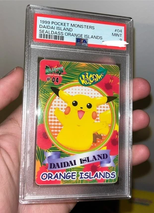 Pokémon Pikachu Pocket Monsters Daidai Island Sealdass Orange Islands Rare Japanese 1999 PSA 9, marque: Pokémon, état: Comme neuf, 75,00 €, 79,45 € Protection acheteurs incluse