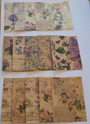 15 mini sheets of scrapbooking paper set 28P, brand: Craft, condition: Very good, £1.00, £1.75 includes Buyer Protection
