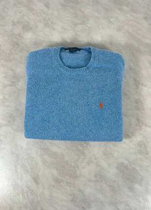 Polo Ralph Lauren pull laine bleu chiné – S femme, maille premium Code 257, marque: Ralph Lauren, état: Très bon état, taille: S / 36 / 8, 32,00 €, 34,30 € Protection acheteurs (Pro) incluse