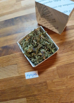 Feuilles et fleurs d'Hysope séchés, marque: sans, état: Neuf sans étiquette, 1,00 €, 1,75 € Protection acheteurs incluse