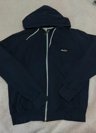 Chaqueta Ellesse Navy Zip Sweatshirt XL | Sudadera Azul Marino Vintage Sport Style, brand: Ellesse, condizioni: Ottime, taglia: XL, €15.00, €16.45 include la Protezione acquisti