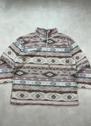 Polaire vintage motif Aztec couleur Rose Pastel taille M/L, marke: Vintage Dressing, zustand: Sehr gut, größe: M / 38 / 10, 27,00 €, 29,05 € inklusive Vinted-Käuferschutz