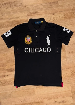 Chicago Polo Ralph Lauren Black / Size M, merk: Ralph Lauren, staat: Heel goed, maat: M, € 29,90, € 32,10 inclusief Kopersbescherming