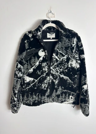 Polaire Carhartt motif montagne (XS), merk: Carhartt, staat: Heel goed, maat: XS, € 110,00, € 116,20 inclusief Kopersbescherming