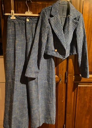 Tailleur donna in teeed carta da zucchero, marke: nessuno, zustand: Sehr gut, größe: S / 36 / 8, 25,00 €, 26,95 € inklusive Vinted-Käuferschutz