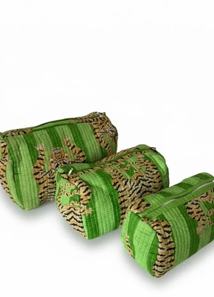 Lot de pochette/ trousse - motif indien, marque: bou, état: Neuf sans étiquette, 38,00 €, 40,60 € Protection acheteurs incluse