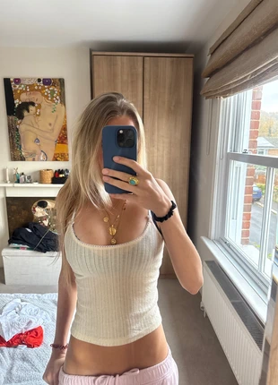 vintage sheer butter yellow summer cami, brand: Vintage Dressing, condition: New without tags, size: S / UK 8-10, £12.00, £13.30 includes Buyer Protection