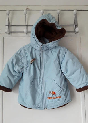 Veste manche et capuche amovible, condition: Very good, size: 3-6 months / 62 cm, €6.00, €7.00 includes Buyer Protection