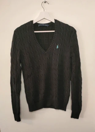 Ralph Lauren torsadé pull col v noir très bon état taille L, marque: Ralph Lauren, état: Très bon état, taille: L / 40 / 12, 25,00 €, 26,95 € Protection acheteurs incluse